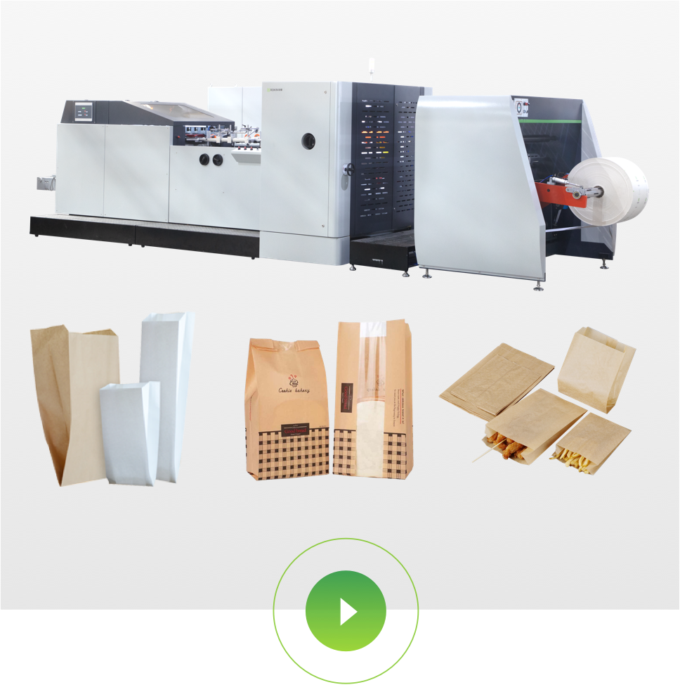 V Bottom Paper Bag Machine